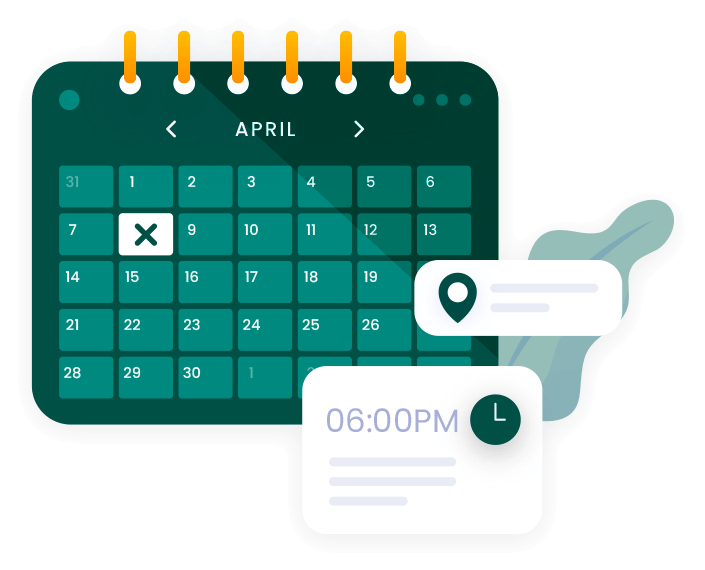 Calendario appuntamenti
